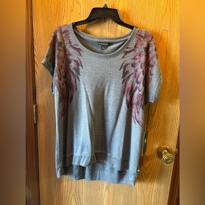 NWT Rock & Republic Grey Top Large